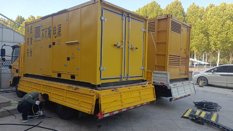 绥化柴油发电机组和UPS电源配合使用时的注意事项